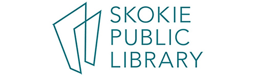 Skokie public library logo